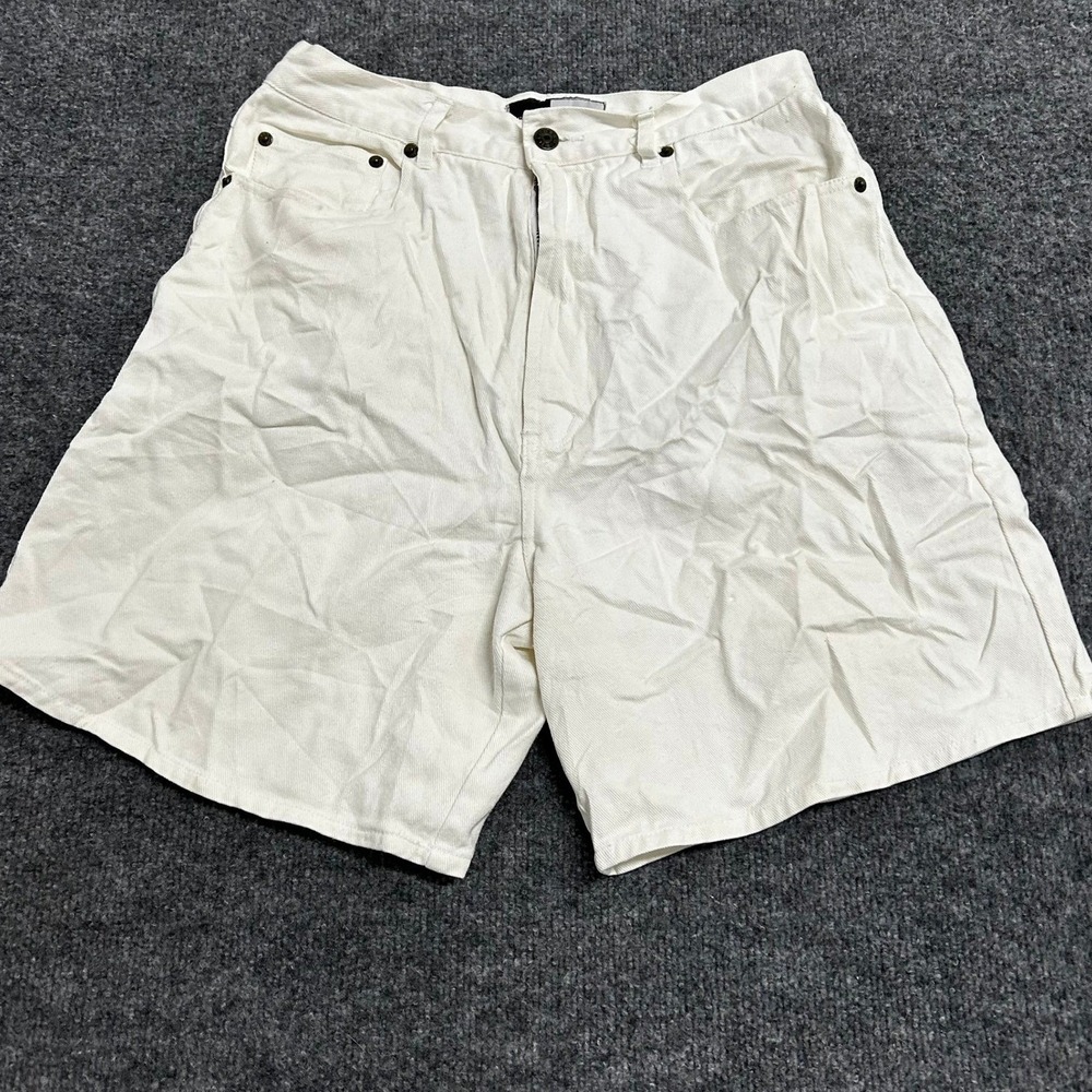 Williwear Shorts Womens Size 14 White Denim High … - image 1